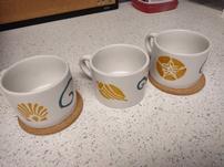 Coffee Mug Succulent Planters (set of 3)